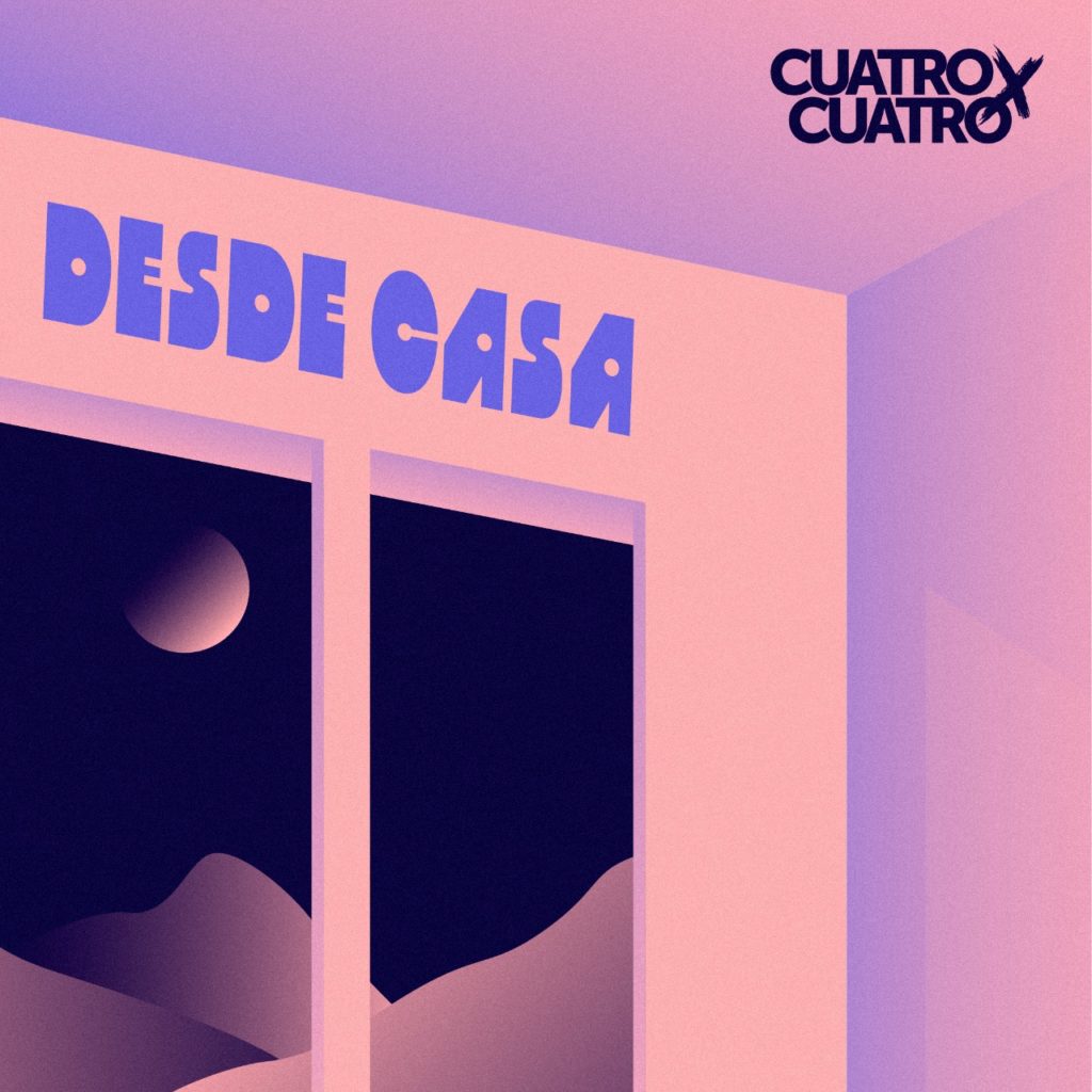 Portada de Desde Casa EP - Cuatro x Cuatro - Punk rock / Pop punk de Colombia