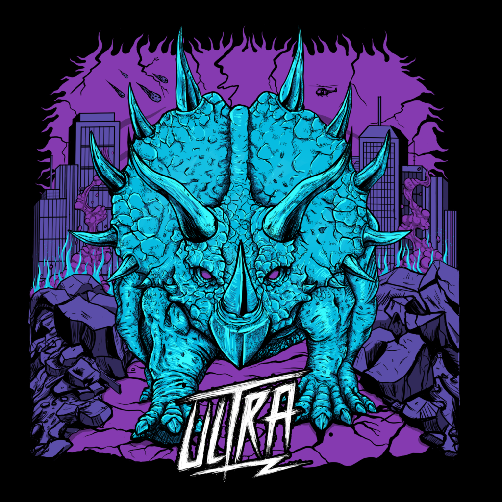Portada del LIVE EP de Ultra - Hardcore Colombia