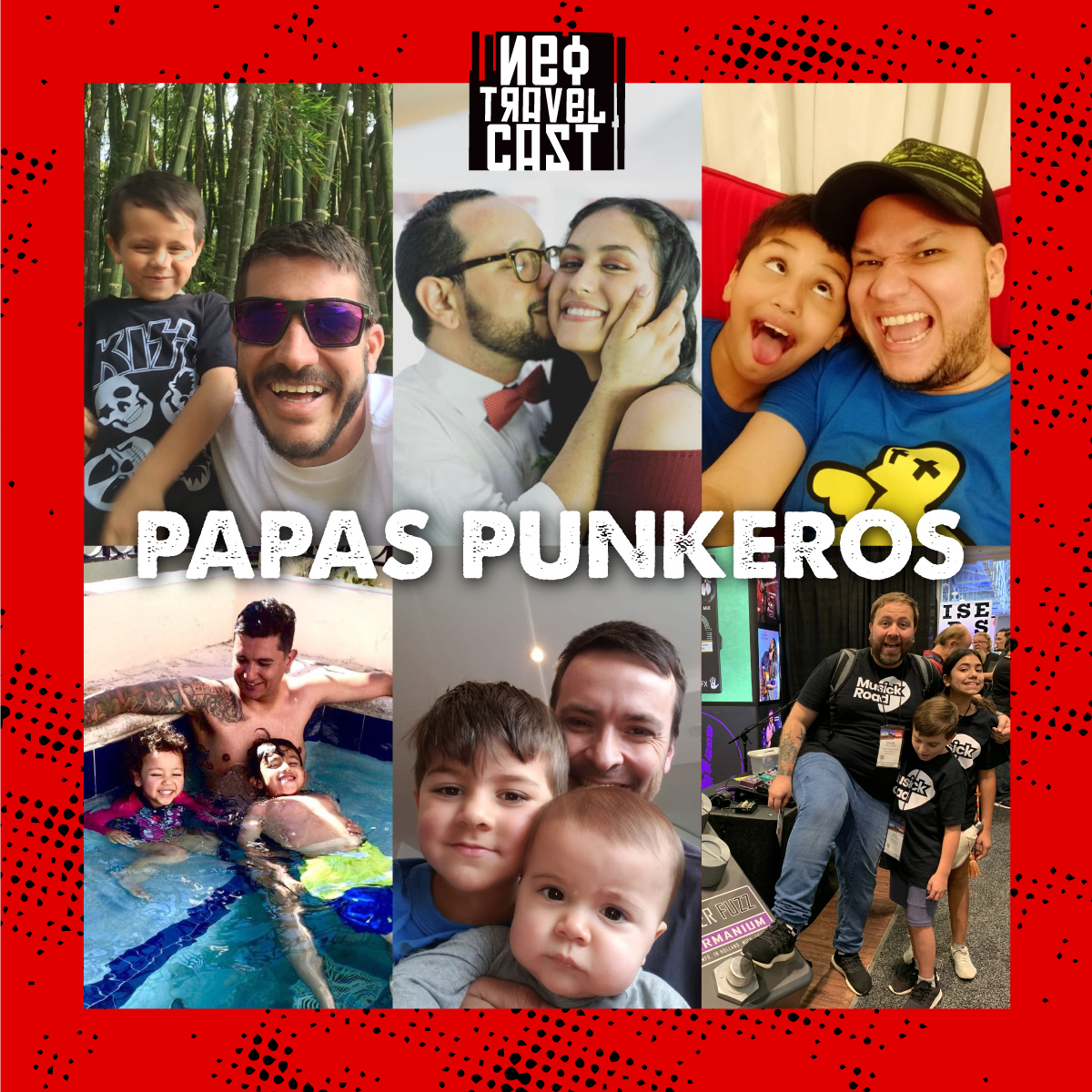 Neo Travel Cast - Episodio de Papas Punkeros con Mauricio Restrepo (Ácido Folklórico, Reacción en Cadena, Los Gargajos, Ahora o Nunca), Carlos Polanco (752-B, Kenobi), Jason Hermosa (Supercuates) y Juan Pablo Patiño (Blast 55, Viva La Merch)