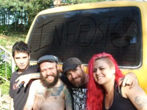 Infesto, banda de hardcore punk de Medellin, Colombia