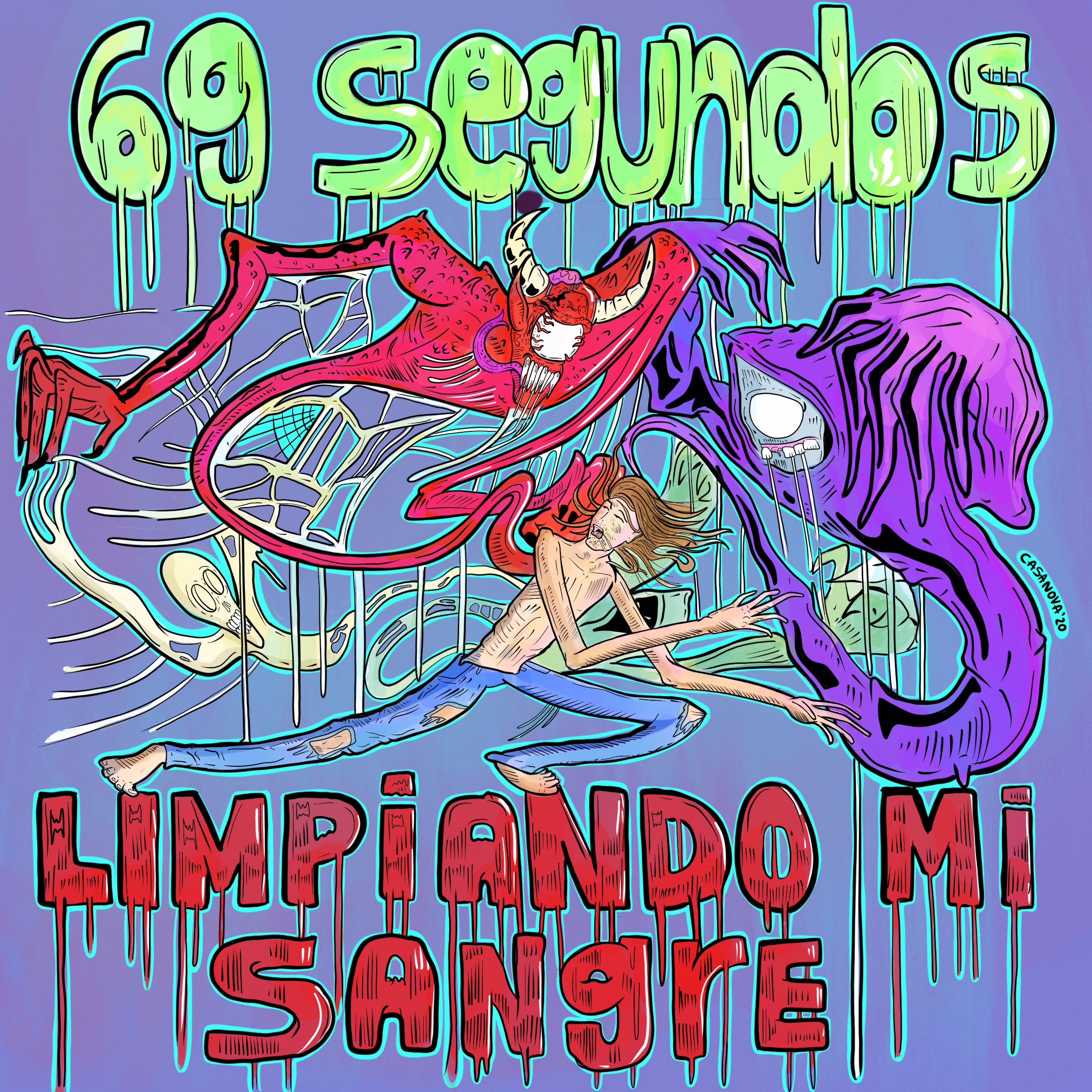 69 segundos - Limpiando Mi Sangre - Artwork