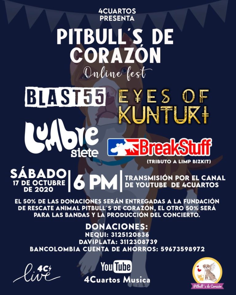 4 Cuartos y el concierto a favor de los Pitbulls