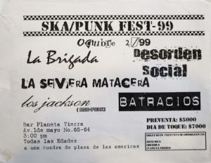 Festival de SKA en 1999 en Bogotá