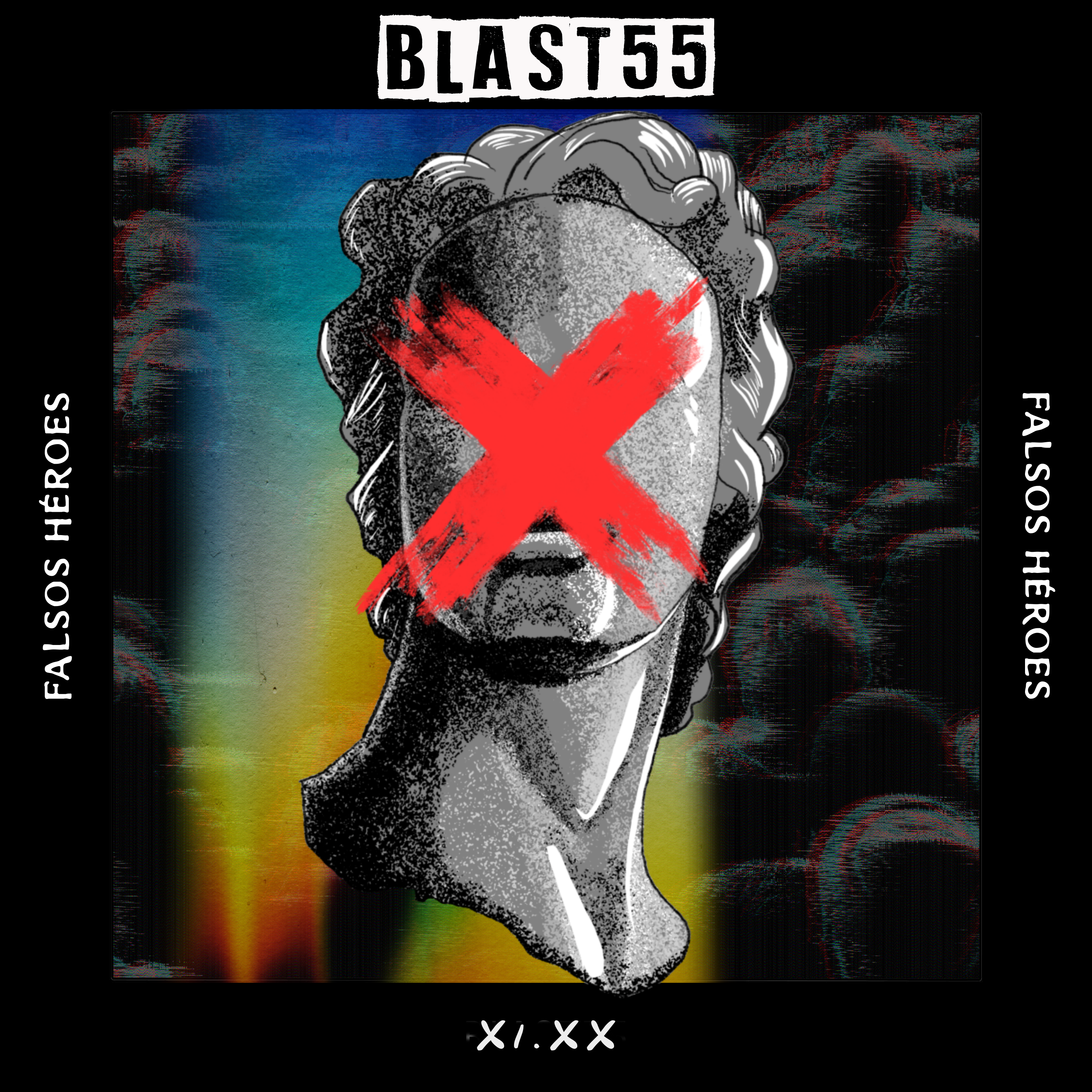 Portada de 'Falsos Héroes' de Blast 55