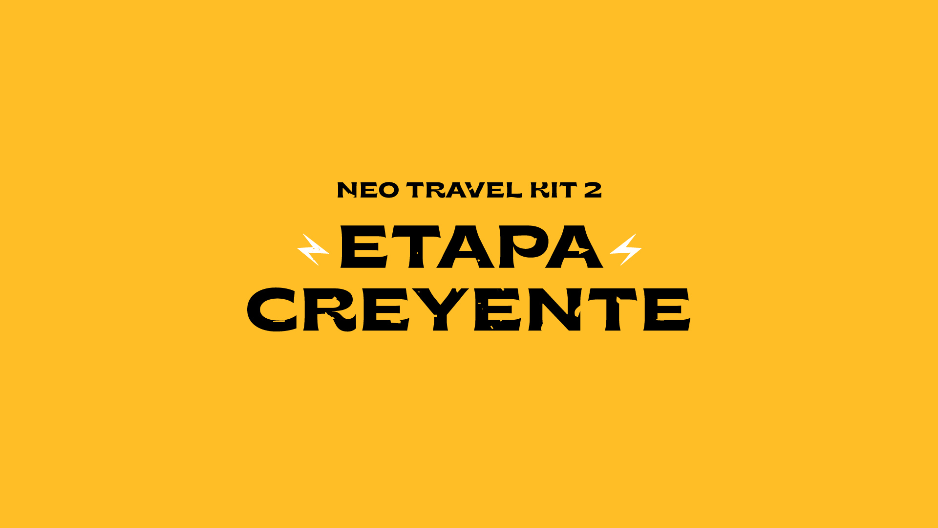 Neo Travel Kit 2 - Etapa Creyentes