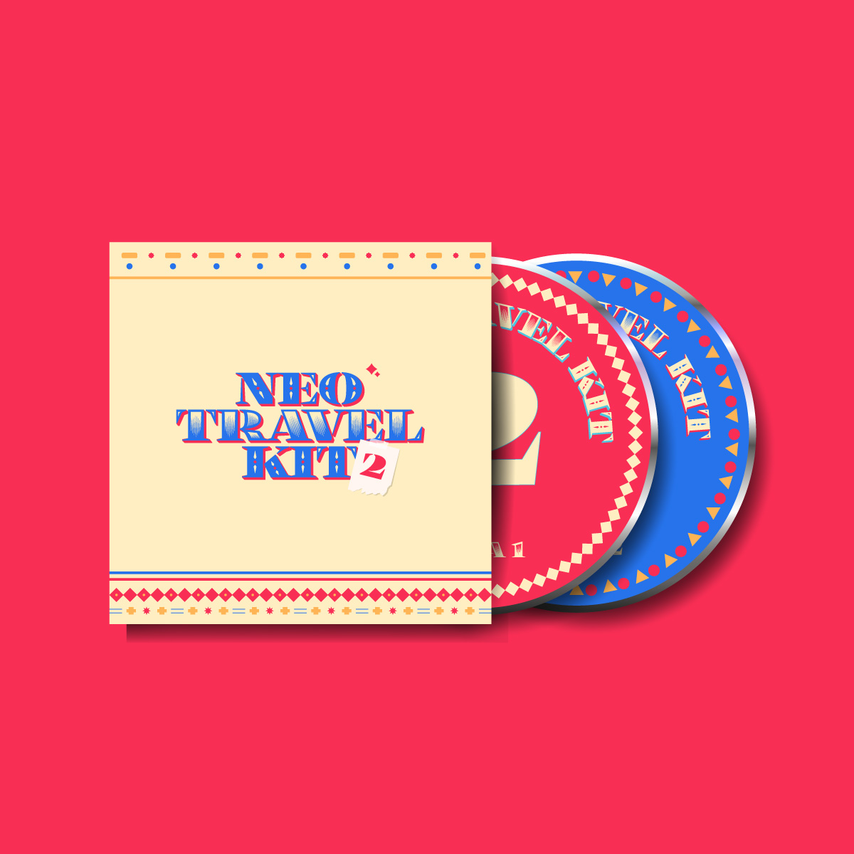 Neo Travel Kit 2, Caratula y CDs