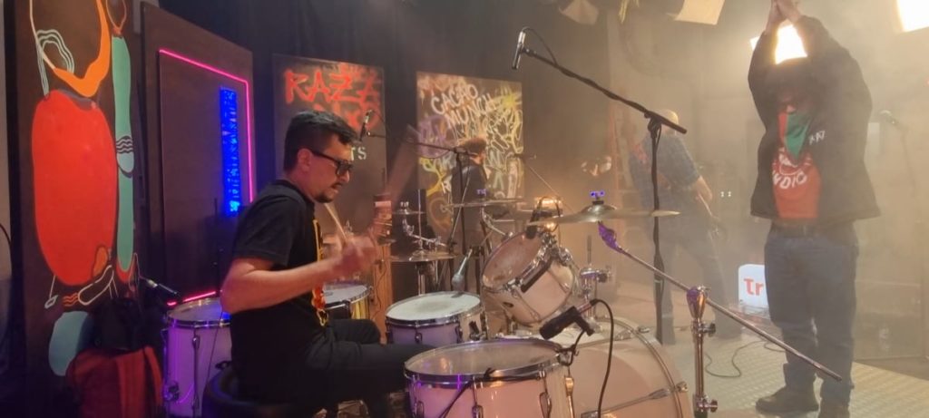 La banda R.A.Z.A - Punk desde Bogotá