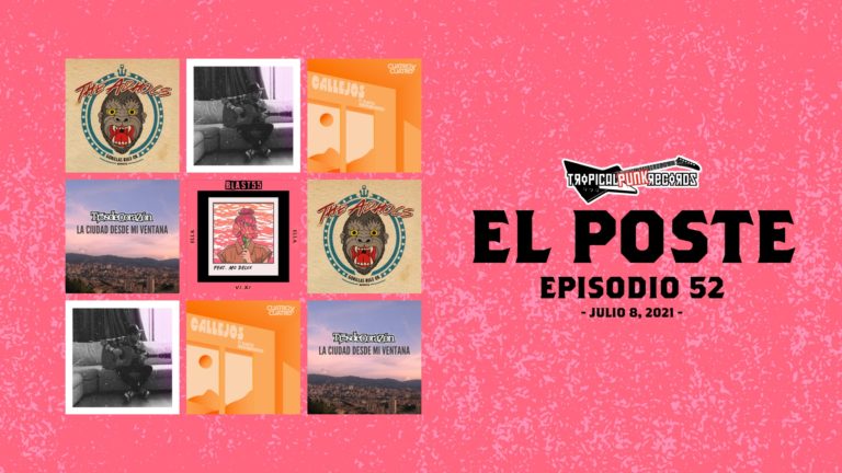 El Poste con The Adhocs, Parachute Folk, Suicidio Colectivo, Cuatro x Cuatro, Tr3s de CoraZón y Blast 55