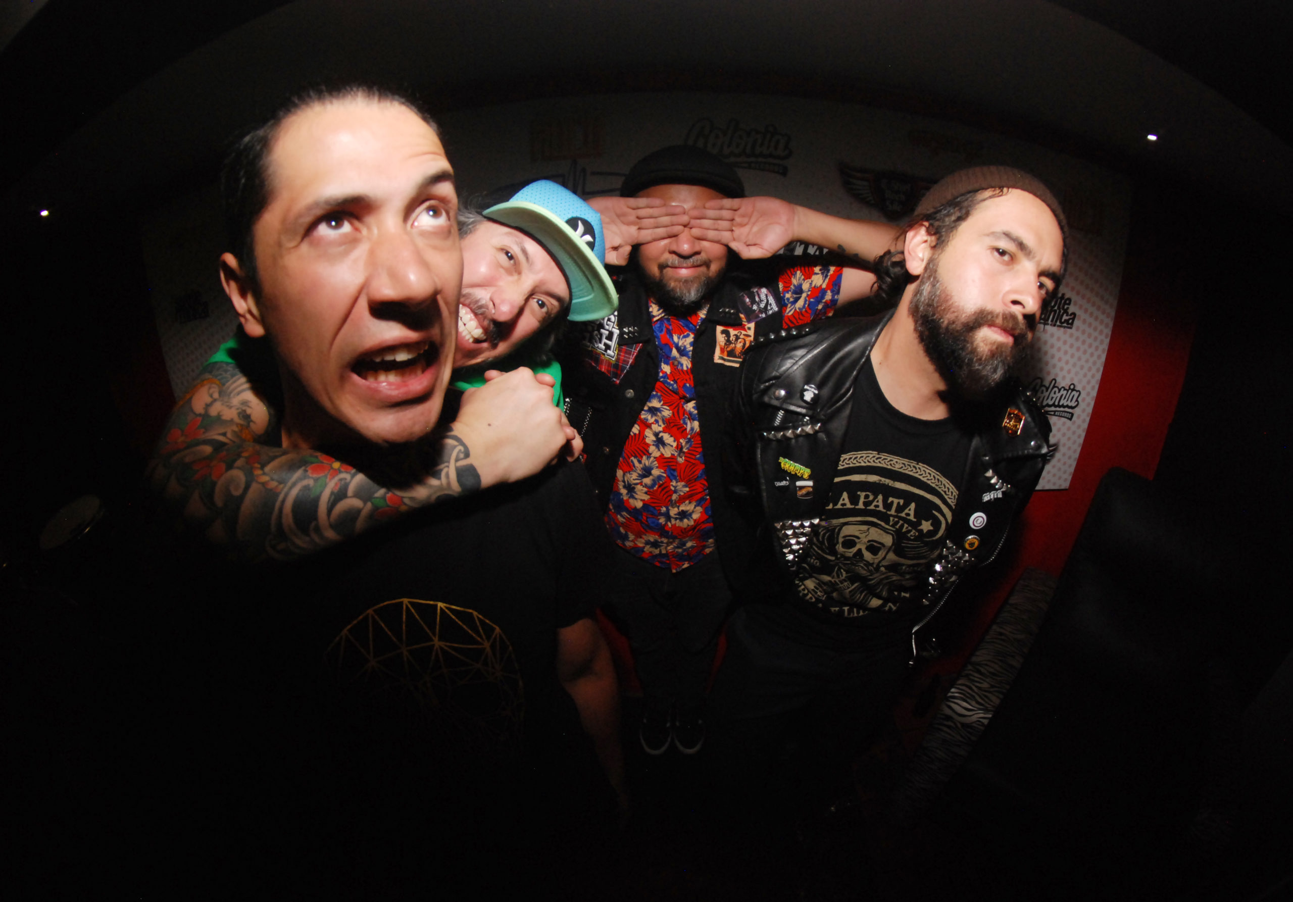 Los Rabones, banda de punk rock de Bogotá, Colombia