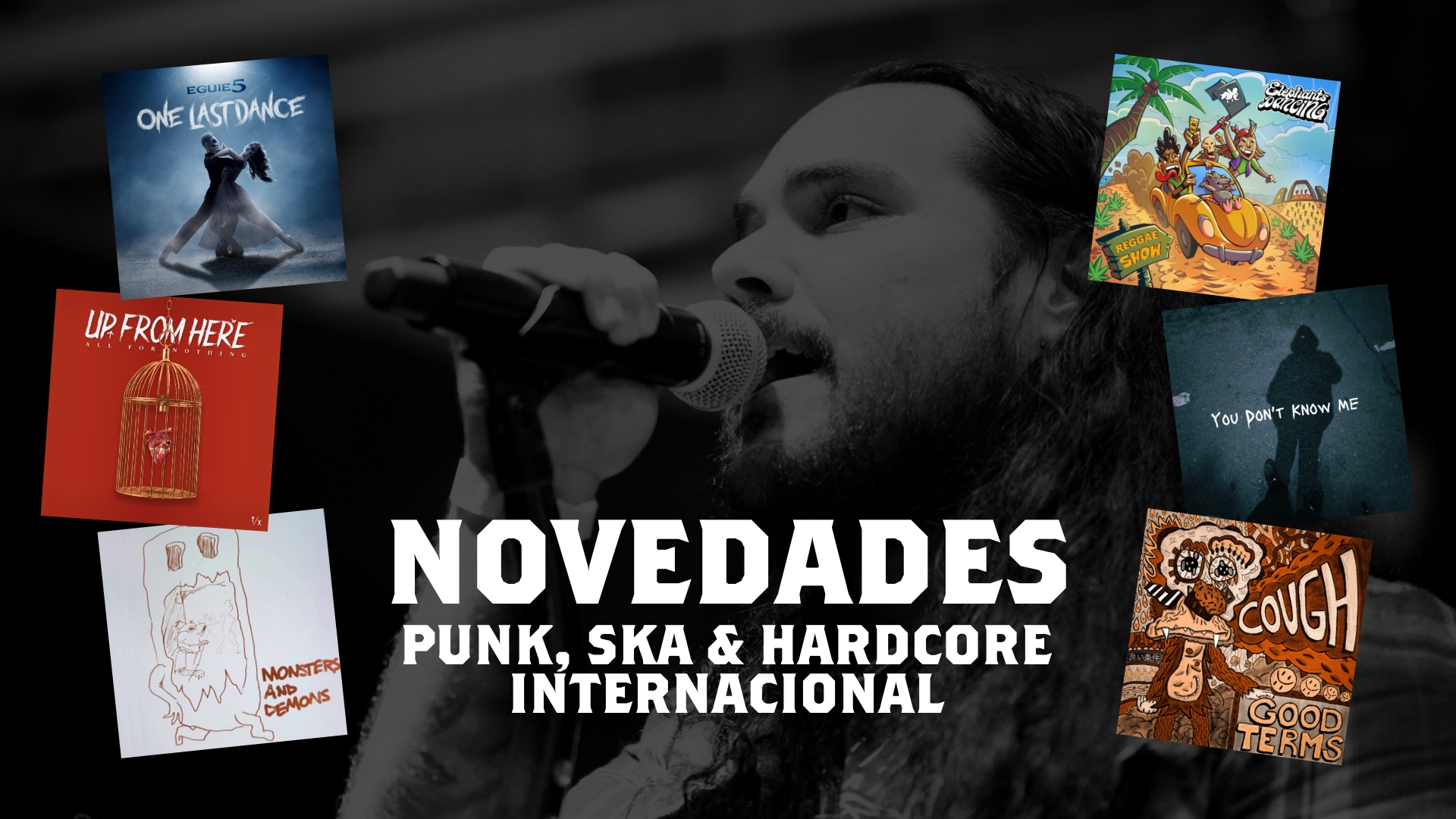 Sábado Internacional con Eguie5, Up From Here, No Breakfast Goodbye, Elephants Dancing, Ste Walker y Good Terms, un programa del Neo Travel Cast de Tropical Punk Records