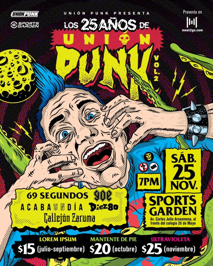 25 años de Union Punk en Guayaquil