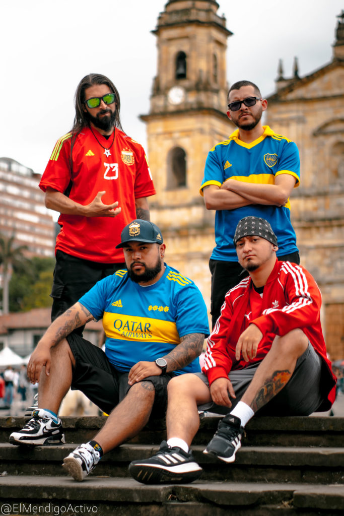 Bandas de Hardcore de Bogota - Bacata Hardcore - Camiseta Boca Juniors
