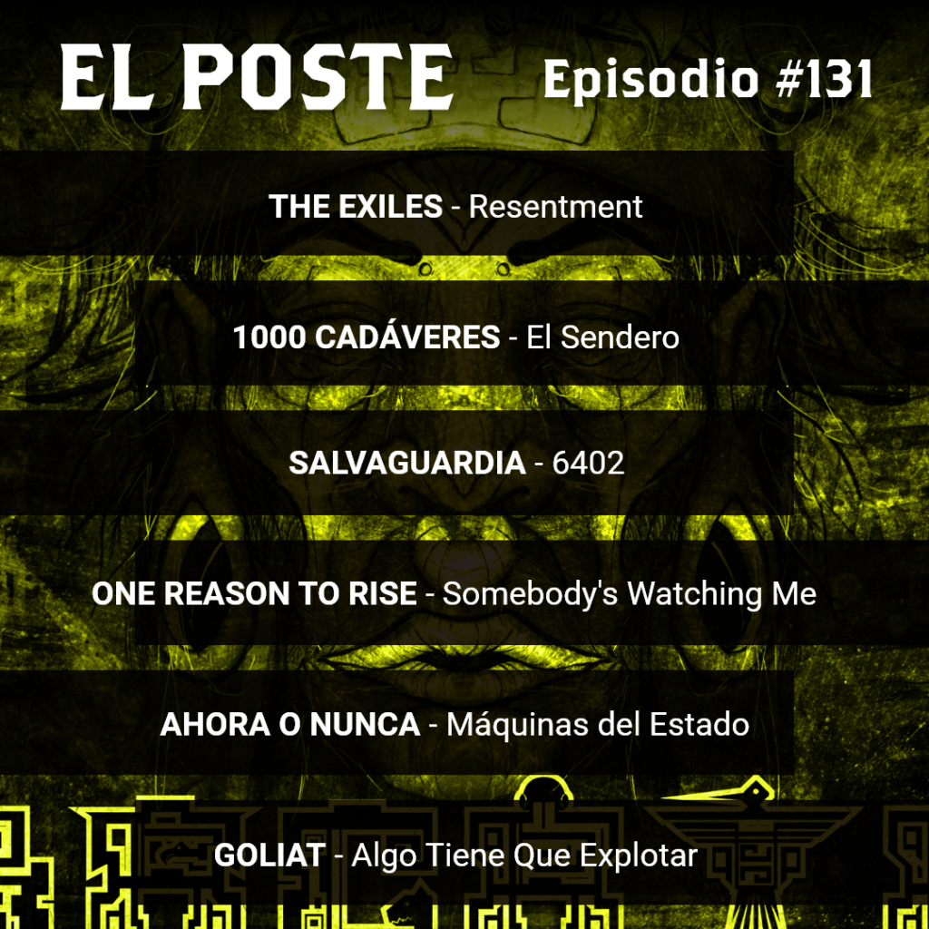 El Poste #131 - Listado de canciones de punk, ska, hardcore y post de Colombia